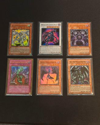 Set 6 carte yu gì oh italiane (Edizione Limitata)
