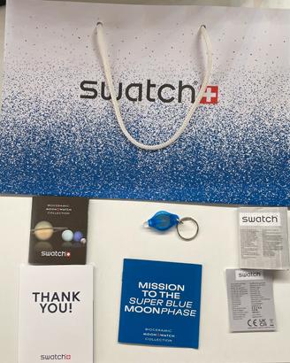 Swatch x omega MISSION TO THE SUPER BLUE MOON