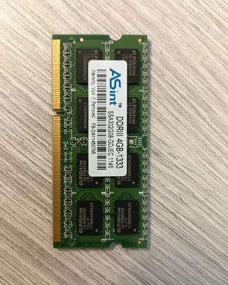 RAM notebook 4gb