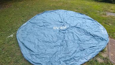 telo copertura Intex + galleggiante omaggio