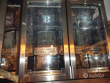 Frigorifero professionale 3 ante in vetro – Inox –