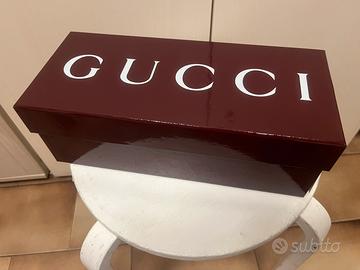 Scatola Gucci lucida birgogna