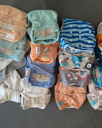 Pannolini lavabili usati Alvababy e Pop in