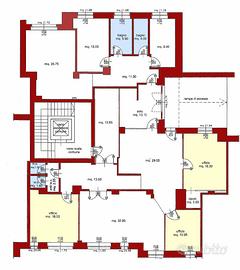Ufficio spazioso di 236 m² nel centro s
