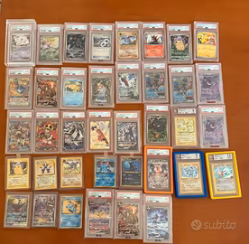 Lotto Gradate e Raw Pokemon, One Piece, DragonBall