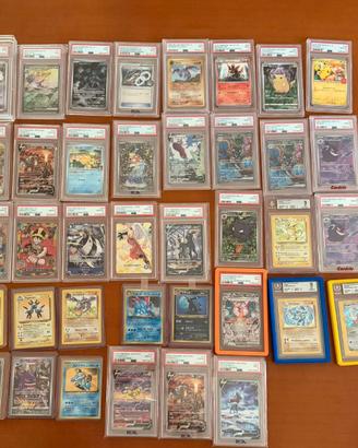 Lotto Gradate e Raw Pokemon, One Piece, DragonBall