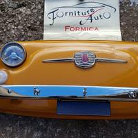 Fiat 500 musetto giallo positano 208f