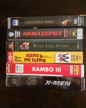 Videocassette film anni'80-'90