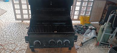 barbecue con bomboletta gas compreso 