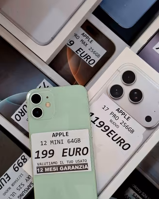 IPHONE 12 MINI 64GB batteria 100%