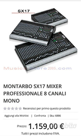 Mixer Montarbo SX17