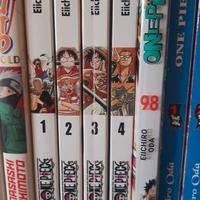 Manga One Piece 5 volumi con 98 special