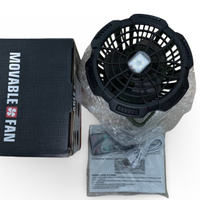 🌬️ Ventilatore Campeggio USB con Luce LED – Nuovo