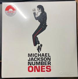 Vinile Michael Jackson Number Ones Solid Red 2LP