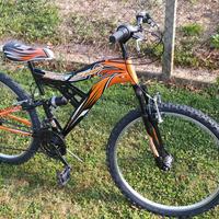 mountain bike bi-ammotizzata