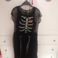 HALLOWEEN VESTITO DA SCHELETRO 