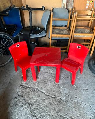 tavolino con sedie bambini