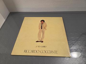 Vinile Riccardo Cocciante .... e io canto ...