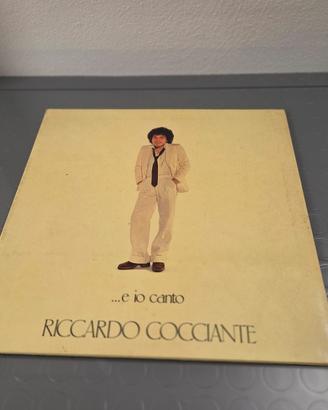 Vinile Riccardo Cocciante .... e io canto ...