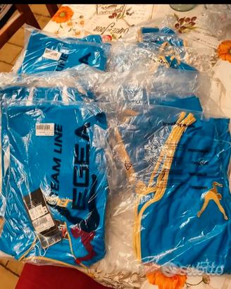 N7 completi maglia più pantaloncini sportivi legea