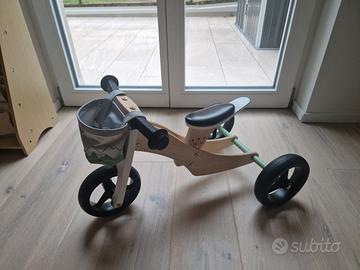 Bicicletta/Triciclo legno - regolabile