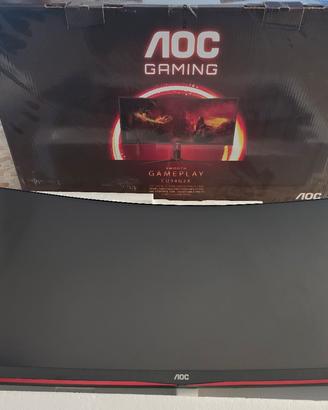 monitor AOC 34" gaming curvo