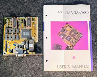 PER PC SCHEDA VIDEO PCI 2 MB