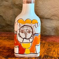 Bottiglia vasetto ceramica De Simone 1965
