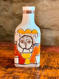 Bottiglia vasetto ceramica De Simone 1965
