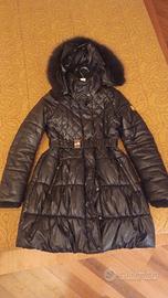 Piumino lungo blu MONNALISA