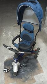 triciclo passeggino 