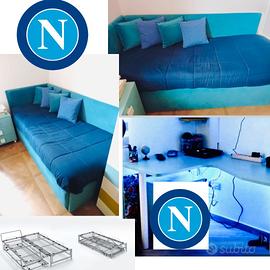 Letto più scrivania