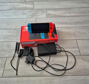 Console Nintendo Switch Blu/Rosso Neon + SD 256 GB