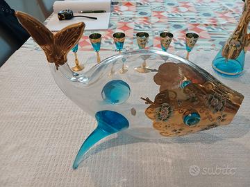 OGGETTI MODERNARIATO: VASI, BICCHIERI, MURANO...