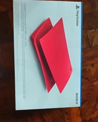 PlayStation 5 cover disco volcanic red
