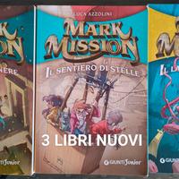 3 Libri investigazioni "Mark Mission", nuovi