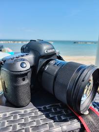  canon 5d mark  + 4 Sigma 50 art 1,4