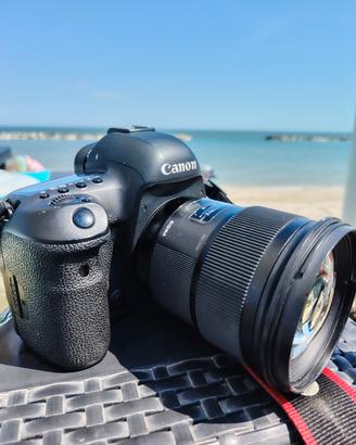  canon 5d mark  + 4 Sigma 50 art 1,4