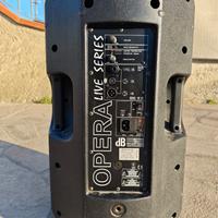 Cassa audio amplificata