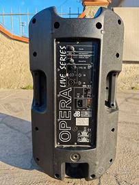 Cassa audio amplificata