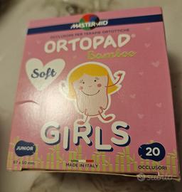 Ortopad girl junior, benda occhio pigro