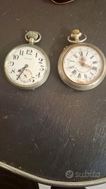 Lotto 2 Orologi da Taschino d'Epoca: Longines e F.