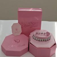 Swarovski 5720860 Braccialetto Cuore Bianco ZYQ FI