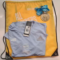 Adidas maglietta running L e medaglia mezza marato