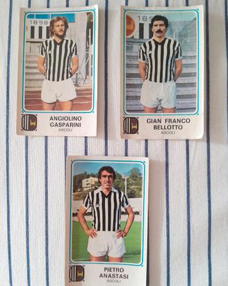 Lotto di 3 Figurine Panini 1978-79 ASCOLI