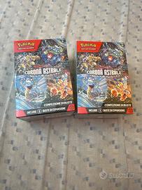 pokemon - 2 booster bundle corona astrale - 12 bus