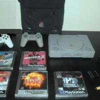 PLAYSTATION 1 PRIMO MODELLO + BORSA PS1 E GIOCHI
