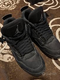 Jordan 4 Black Cat, nere