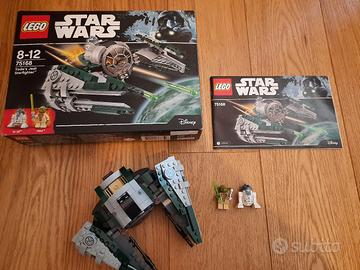 lego star wars 75168 yoda's jedi starfighter NUOVO