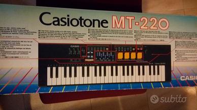 Casio Casiotone MT-220 tastiera vintage